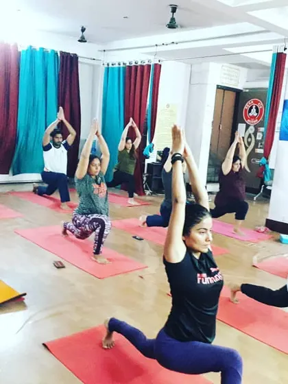The strength and grace of Ashwa Sanchalanasana (Equestrian Pose). This lunge is part of the Sun Salutation sequence and is excellent for stretching the hips and strengthening the legs.