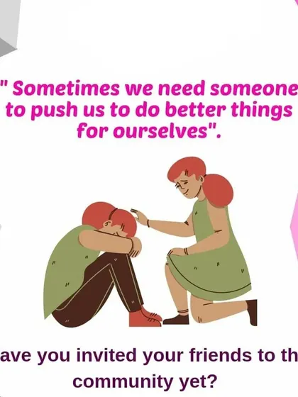 Sometimes we all need someone to push us to do better. My community is a place to share experiences, celebrate achievements, and inspire each other to live a healthier, medicine free life.