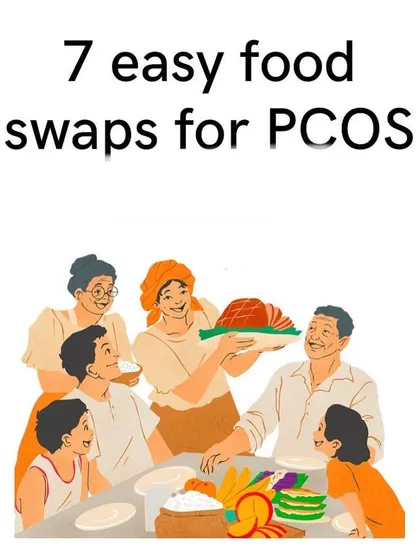 Learn about simple food swaps that can help you manage your PCOS symptoms effectively.