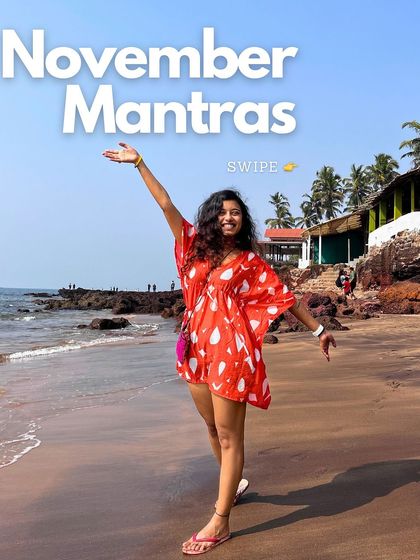 November Mantras to remind you of your power.