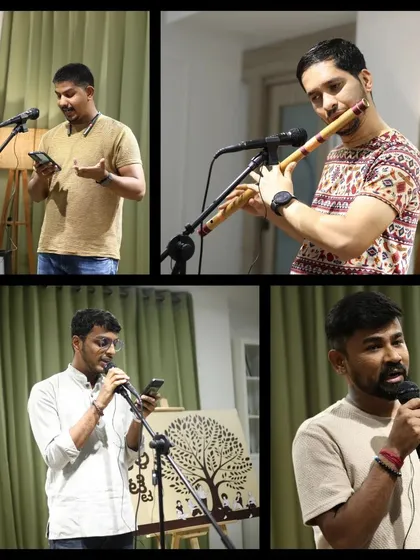 From flute melodies to powerful poetry, our stage sees it all.