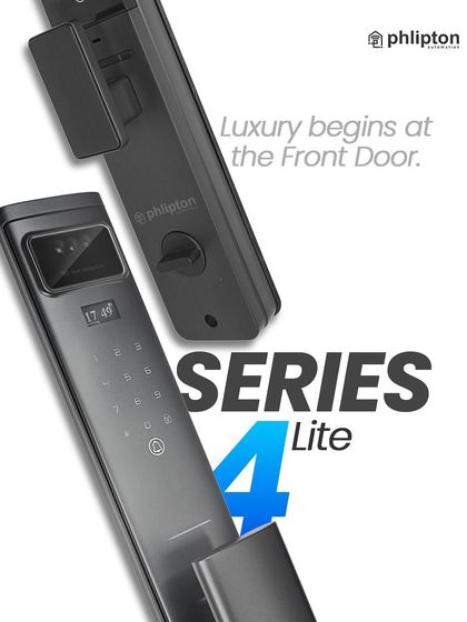 Luxury begins at the front door with the Series 4 Lite. This lock is designed to outsmart the ordinary, offering a perfect blend of sleek aesthetics and intelligent security features.