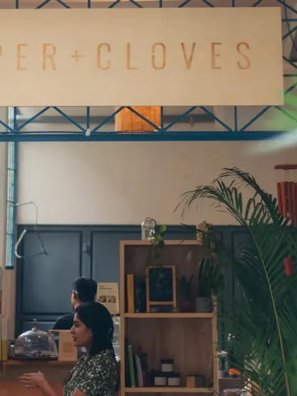 A look inside our cafe, a space for readers, remote workers, and plant admirers. Our team is here to make your visit special.