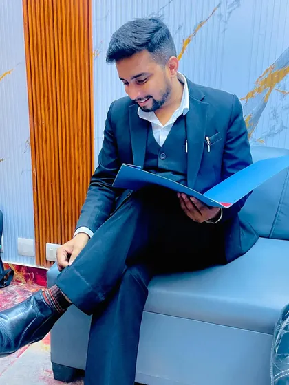 Reviewing case documents in my office. Every page can hold a key detail that makes a difference in court, which is why I dedicate significant time to careful analysis of all paperwork.