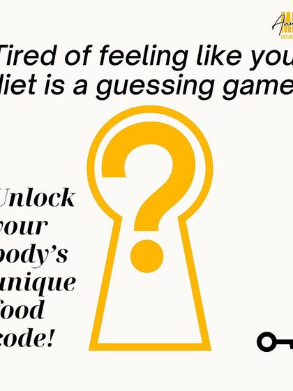Tired of your diet being a guessing game? It's time to unlock your body's unique food code with precision nutrition.