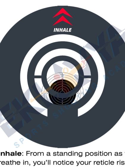 The 'Inhale' phase. As you breathe in, your reticle will naturally rise. Understanding this is key to controlling your aim.