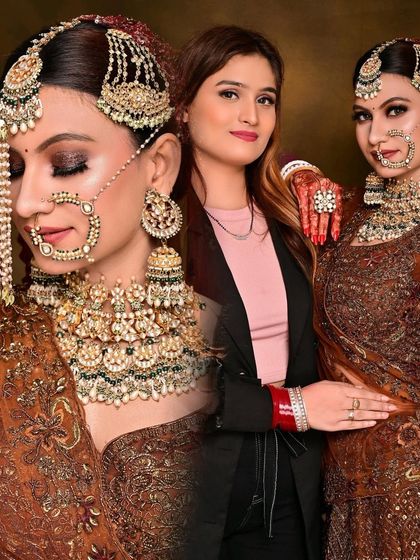 Manveen Kaur - Advanced Pro Makeup Course Student Portfolios: Bridal & Glam Looks photo 57