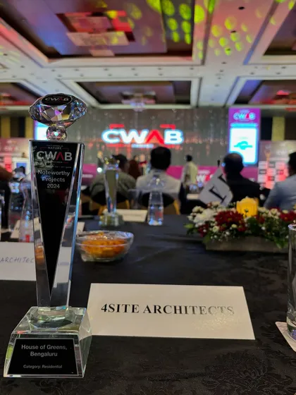 We were honored to receive the Noteworthy Project award for our "House of Greens" at the 2024 Construction World Architect and Builder (CWAB) Awards. This recognition affirms our dedication to integrating biophilic design and sustainability into our work.