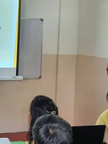 Our co-founder, Smitha Naidu, presents our curriculum and philosophy to parents, highlighting our commitment to a well-rounded, child-centered education.