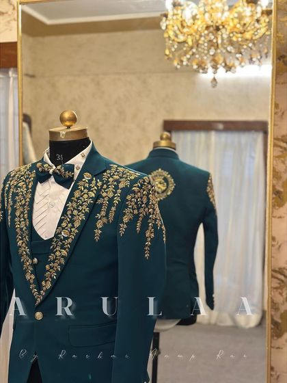 Arulaa by Rashmi Anoop Rao - Men's Custom Formal & Wedding Wear Bespoke Suits & Tuxedos photo 3