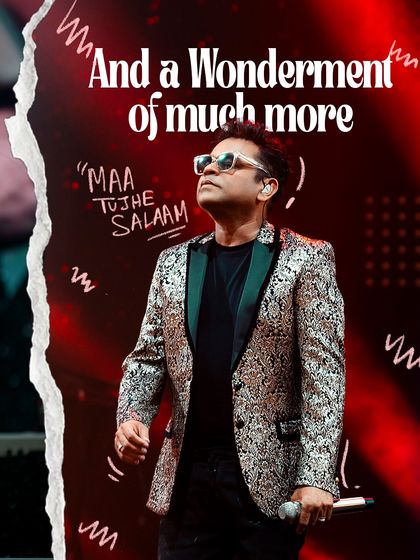 A graphic teasing more patriotic songs like "Maa Tujhe Salaam." These visuals are designed to evoke nostalgia and excitement for the live performance of iconic tracks.