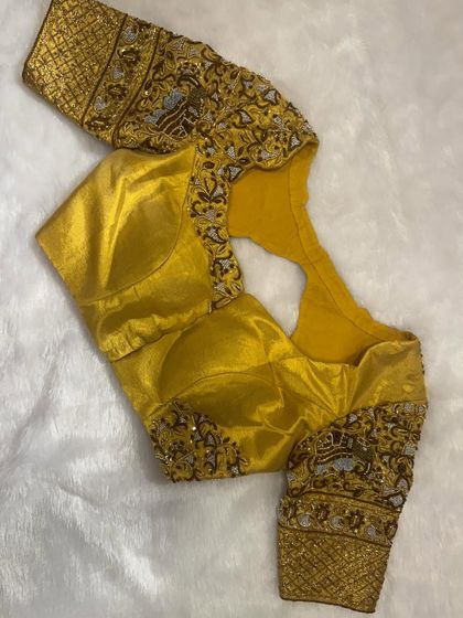 The Glamhouse - Custom Bridal & Occasion Wear Intricate Bridal Blouses photo 9