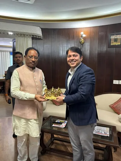 It was an honor to meet with Mr. Vishnu Deo Sai ji, the Honorable Chief Minister of Chhattisgarh, to discuss matters of legal and state importance.