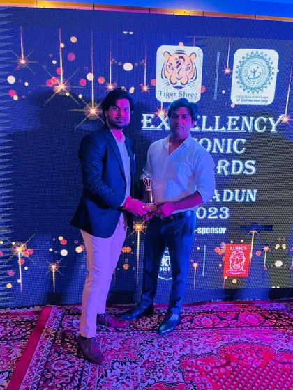 Another memorable moment from the Excellency Iconic Awards ceremony in 2023.