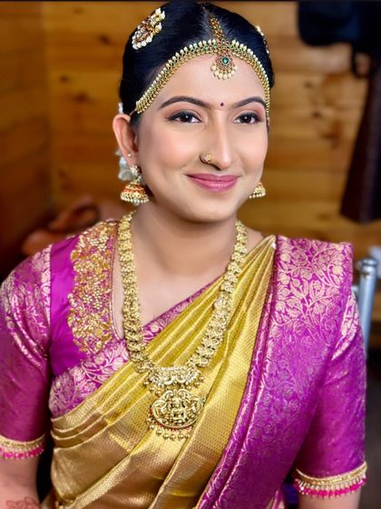 Swarna Nagaraj - Bridal Makeup & Hairstyling Classic Muhurtham & Wedding Looks photo 19