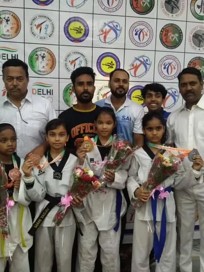 Another shot of our proud medalists from the 39th Delhi State Championship.