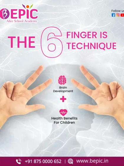 The 6-Finger Technique is a unique method I teach to boost brain development. It stimulates key acupoints, enhancing cognitive function alongside math skills.