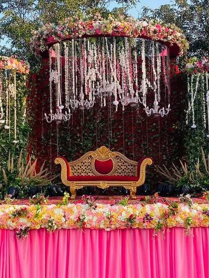 Elegant Reception & Wedding Stages photo 43