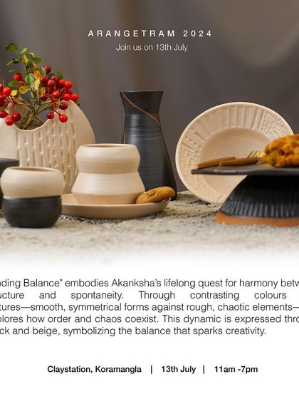 Clay Station - Pottery & Ceramics Classes & Workshops Our Community Showcase: Arangetram & Hunar photo 84