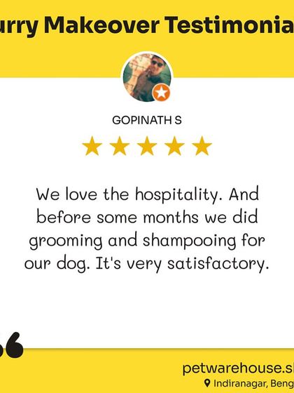 Pet Warehouse - Pet Grooming Services Words from Our Pet Parents photo 34