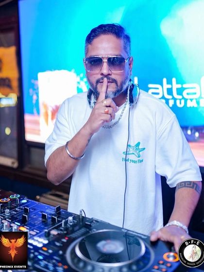 Getting the crowd ready for 'Talk of the Town' at DRAVA Bar. My Ladies' Nights always promise booming beats and a wild crowd.