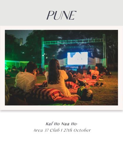 Pune's screening of 'Kal Ho Naa Ho' at Area 37 Club.