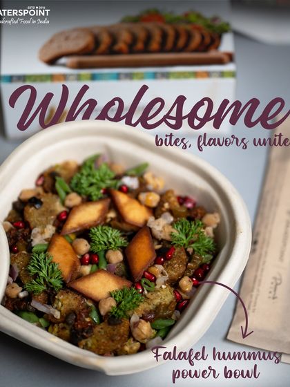 Power up with plant-based goodness. Our Falafel Hummus Power Bowl features crispy falafel, creamy hummus, and a wholesome mix of fiber-rich veggies over a bed of fluffy rice. It's a complete meal with 24g of protein.