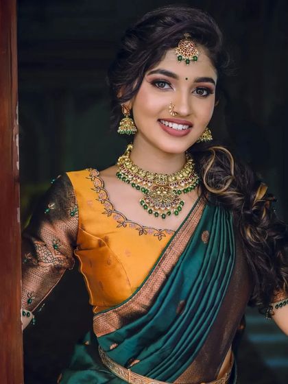 Thesparklebox - Occasion Wear Jewellery Rental Vibrant Kempu & Antique Sets photo 77