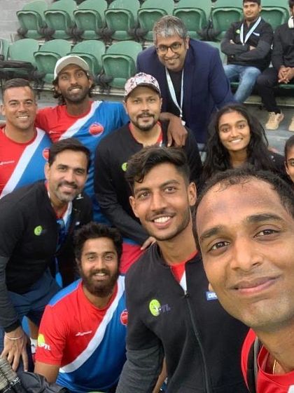 More smiles and team spirit from the Pro Tennis League. These experiences are invaluable for our players' development.