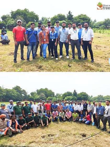 Group photos capturing the successful collaboration between Technip Energies, ITBP, and our team. These partnerships are crucial for large-scale environmental impact.