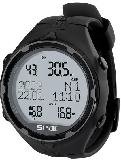 A dive computer is one of the most critical pieces of safety gear you can own. This SEAC Screen model is a great example of the reliable, user-friendly computers we stock to help you manage your dives safely.
