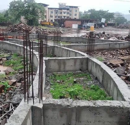 From plan to reality. This image shows the construction phase, where the foundation of the school is laid. We provide on-site management to ensure the architectural vision is executed with precision and quality.