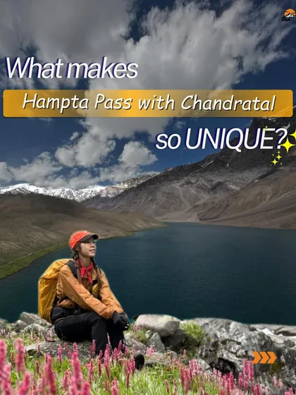 What makes Hampta Pass with Chandratal so unique? It's the dramatic crossover and the reward of the moon lake.