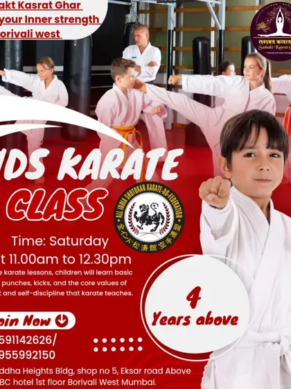 My kids' karate classes are open for children aged four and above. It is a great way for them to learn basic self-defense moves, improve their physical fitness, and develop valuable life skills like respect and self-control in a structured class.