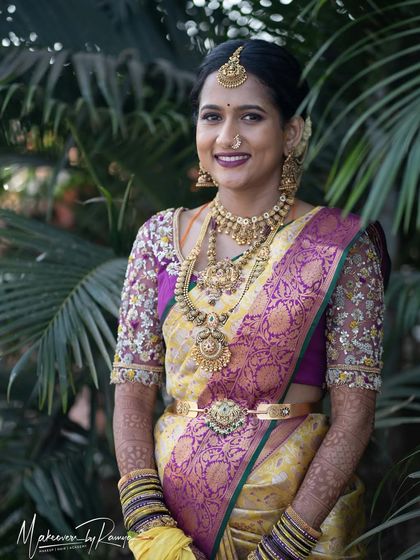 Makeovers by Ramya - Hair Styling & Saree Draping South Indian Wedding Diaries photo 50