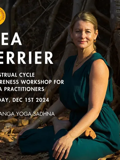 I am honored to host workshops that create a sacred space for women. This session on Menstrual Cycle Awareness, led by the wonderful Nea Ferrier, helps practitioners align their yoga practice with their body's natural rhythms, fostering deep health and spiritual growth.