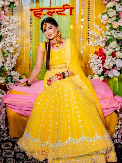 The Trendy Party - Wedding & Pre-Wedding Event Decoration Vibrant Haldi & Mehendi Setups photo 4