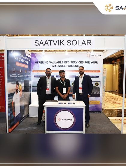 Our team at the RE ASSETS INDIA 2024 event. This award is a credit to our dedicated team and partners who help us shape a sustainable future.