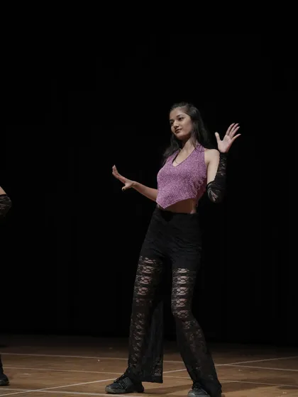 This performer showcases the stylish and modern choreography we teach in our adult classes. The focus is on fun, fitness, and expressing yourself.