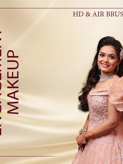 An overview of my engagement makeup services. I create beautiful, radiant looks for brides-to-be, available in both HD and Airbrush.