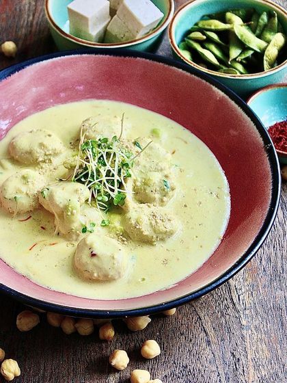 Another look at our irresistible Chickpea Gnocchi. The soft, fluffy dumplings are bathed in a rich, flavorful sauce that's both indulgent and healthy.