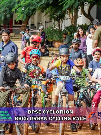 The starting line is buzzing with energy as young racers get ready for the flag-off. I organize races for various youth categories to ensure fair and exciting competition for all.