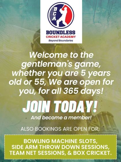 Boundless Cricket Academy - Group Cricket Training Learn the Game: Pro Tips & News photo 8