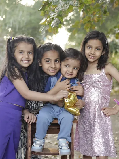 The cousin crew! Capturing the fun and chaos of cousins together is always a joy. These are the first best friends a child has.