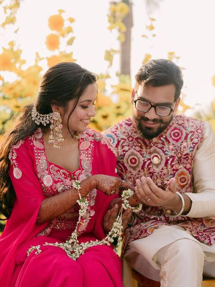 Vibrant Haldi & Mehendi Moments photo 17