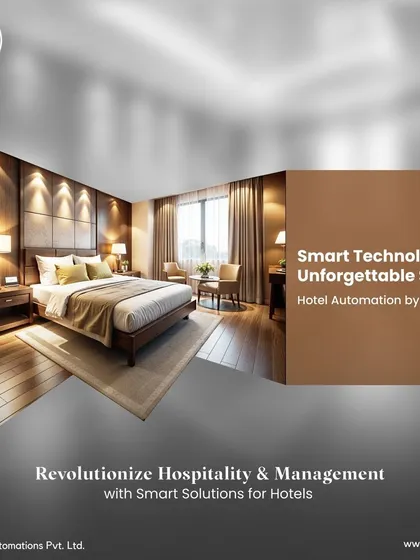 We extend our automation expertise to the hospitality sector, creating unforgettable guest experiences. From automated lighting and climate control that welcomes a guest, to smart security and energy management, we help hotels operate more efficiently and provide a touch of modern luxury.