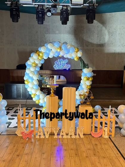 Thepartywala - Full-Service Party Planning Elegant Ring Backdrops photo 14
