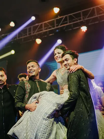 It's these moments of pure, unscripted joy that we live for. We choreograph the dance, but the laughter and memories you create with your loved ones on the dance floor are the real performance.