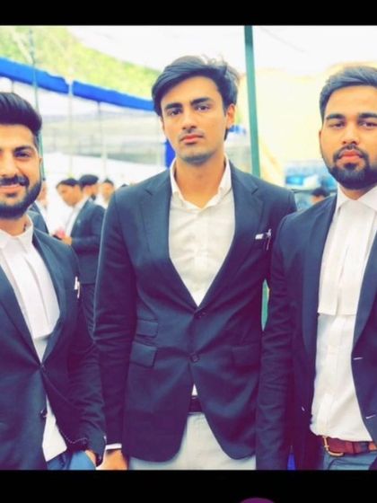 A throwback photo with colleagues, all of us starting our journey in law.