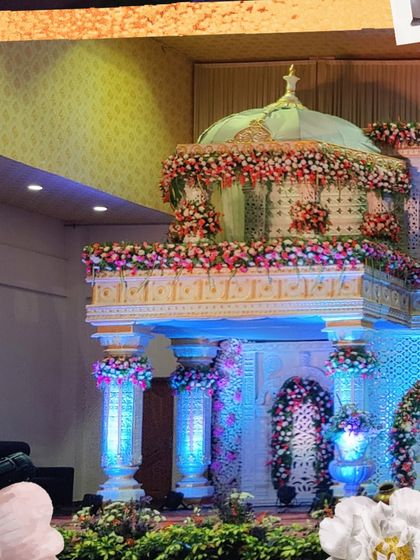 Aikyam - Wedding Decoration Grand Reception & Sangeet Stages photo 16